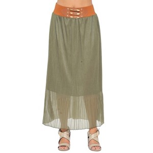 Just Love Skirts / Pleated Maxi Skirt - 1 of 2