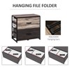 YONWAY 2 Drawer File Cabinet, Lateral Filing Cabinet, File Storage Cabinets, for Legal/Letter/A4 Size, for Home Office and School - 2 of 4
