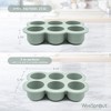 WeeSprout Silicone Baby Food Freezer Tray – 3 oz Sections - 2 of 4