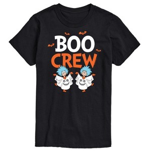 Men's - Dr. Seuss - Boo Crew Thing 1 and Thing 2 Short Sleeve Graphic T-Shirt - 1 of 4