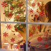 Unique Bargains Christmas Decorations Snowflakes Static Stickers for Windows Home Christmas Party 9Pcs - 3 of 4