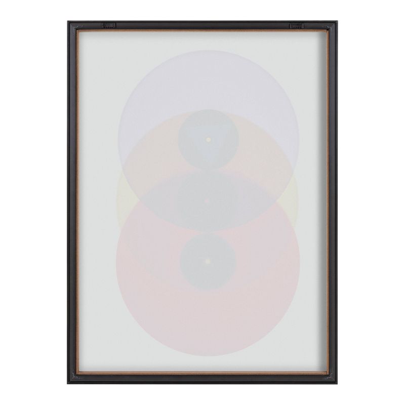 18&#34; x 24&#34; Blake Colorful Records Purple Red Framed Printed Glass Gray - Kate &#38; Laurel All Things Decor, 5 of 8