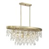 Savoy House Livorno 8 - Light Chandelier in  Noble Brass - 4 of 4