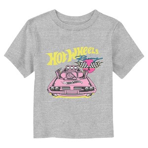 Hot Wheels Toddler Rodger Dodger Retro Racing Flags Short Sleeve T