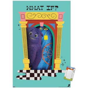 Trends International IF (Imaginary Friends) - Blue What If Unframed Wall Poster Prints - 1 of 4