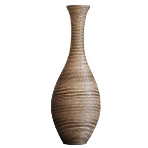 Racxily 39" Decorative Floor Vase, Woven Textured Finish for Living Room & Entryway - 1 of 4