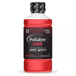 Pedialyte Sport Electrolyte Solution - Fruit Punch - 33.8 fl oz