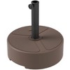 Outsunny Patio Umbrella Base Holder, Outdoor Umbrella Stand Base, Filled Up to 44lbs with Stand or 40lbs with Water for Garden, Poolside - 4 of 4
