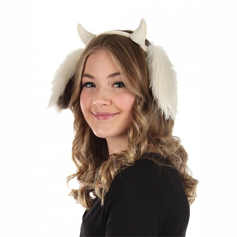 HalloweenCostumes.com    Goat Ears Headband, Brown, 1 of 3