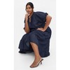 Women's Plus Size August Dress - dark denim | CITY CHIC - 2 of 4