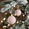 Furry Ball Ornament (Set of 4) - 2 of 4