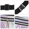 Unique Bargains Stylish Multi-Color Iridescent Holographic Sports Waist Bag 1 Pc - 4 of 4