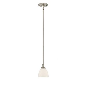 Savoy House Herndon 1 - Light Pendant in  Satin Nickel - 1 of 1