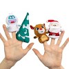 Rudolph The Red-Nosed Reindeer 5 Piece Finger Puppet Plush Playset Toy - 3 of 3