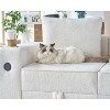 AMERLIFE Modular Sectional Sofa with USB Ports, Cup Holders& Hidden Storage for Office Living Room - 4 of 4
