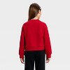 Girls' Fleece Pullover Sweatshirt - Cat & Jack™ - 3 of 4