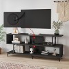 TV Stand for Televisions up to 60 Inches ¨C Modern MDF TV Console with Storage, TV Cabinet Entertainment Center - 2 of 4