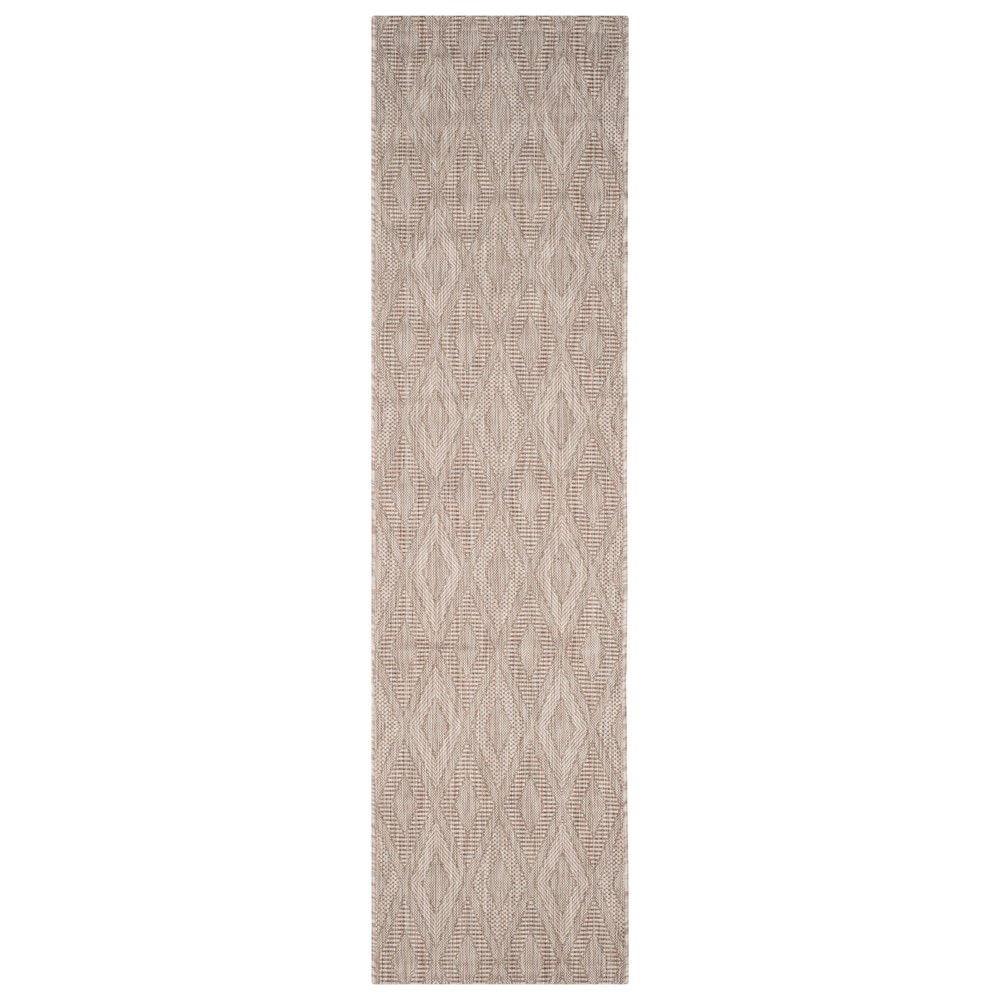 2'3in x 12' Bolton Runner Outdoor Rug Beige - Safavieh