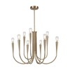 Artcraft Lighting Bronte 9 - Light Chandelier in  Brass - image 2 of 4