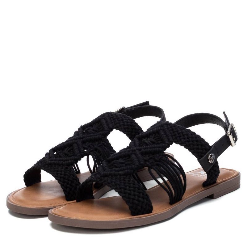Xti Women's Braided Strap Flat Sandals 43929, 3 of 4