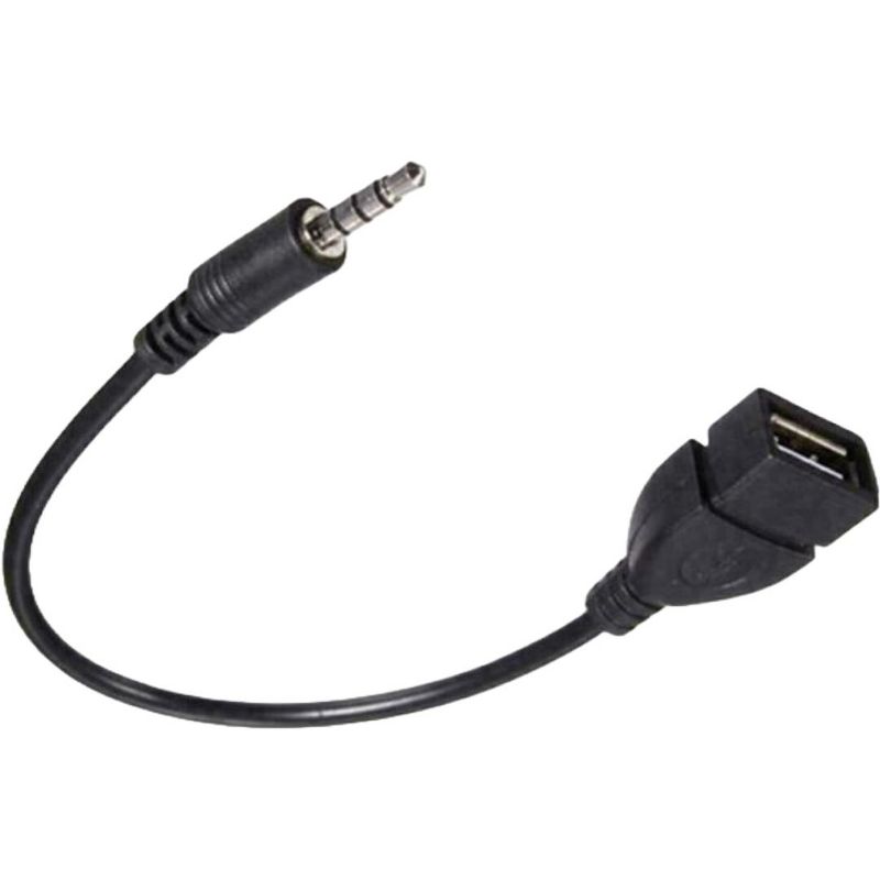 Sanoxy 3.5mm Male Audio AUX Jack to USB 2.0 Type A Female OTG Converter Adapter Cable, 1 of 3