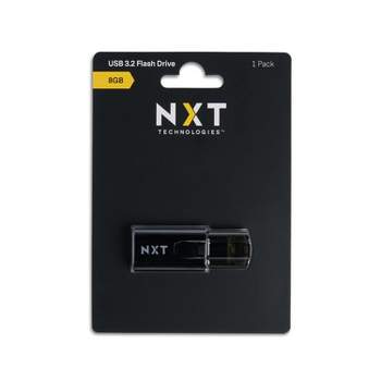 NXT Technologies 8GB USB 3.2 Type-A Flash Drive Black (NX61131)