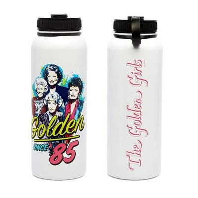 The Golden Girls Golden Since 85 Water Bottle Holds 32 Ounces