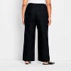 Women's Mid-Rise Bootcut Leg Flocked Pants - Future Collective Black - 2 of 3