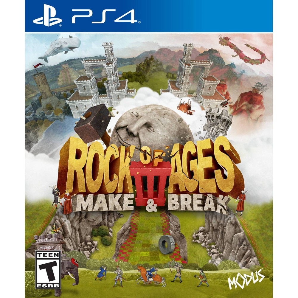 Photos - Game Rock of Ages III: Make & Break - PlayStation 4
