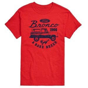Men's - Ford - Vintage Bronco Rare Breed 1966 Pony Logo Short Sleeve Graphic T-Shirt - 1 of 4