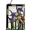 Chloe Lighting Crane Tiffany-Style Animal Window Panel 24" Height - 4 of 4