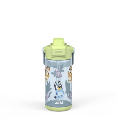 ZAK Designs Bluey Microbial-Resistant 16 oz Polypropylene Park Straw Bottle  - Macy's