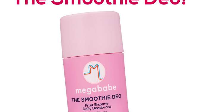 Megababe The Smoothie Deo Fruit Enzyme Daily Deodorant - 2.6oz, 2 of 11, play video