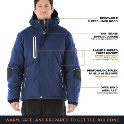 Refrigiwear 54 Gold Hooded Utility Jacket — фото 3