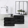 Luxury Cotton Heavyweight Solid Plush Towel Set by Blue Nile Mills - 2 of 4