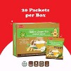 Pocas Honey Ginger Tea - Instant Powder Packets with Soursop & Ginger Honey Crystals Tea, Non-GMO/Gluten Free/Caffeine Free Tea, 20 Count (Pack of 2) - 3 of 4