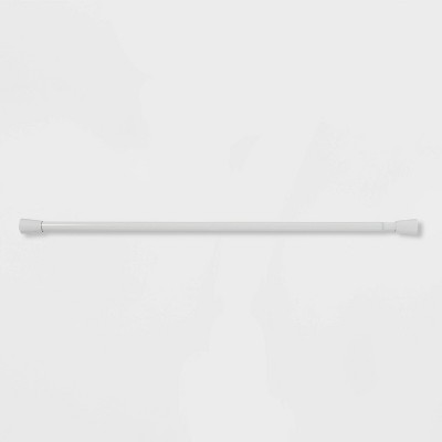 Photo 1 of 72" Rust Resistant Shower Curtain Rod black - 