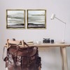 Stupell Industries Abstract Watercolor Wave Interpetation, 18" x 18" - 2 of 4