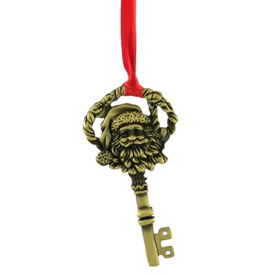 Holiday Ornament 3.25" A Key For Santa Christmas No Chimney  -  Tree Ornaments