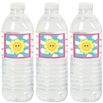 Big Dot Of Happiness Two Cool - Boy - Blue 2nd Birthday Party Water Bottle  Sticker Labels - Set Of 20 : Target