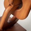 Sullivans 10.75" Modern Wood Chain Link Decor - 2 of 3