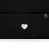 Dalix Lil Heart Embroidered Beanie Warm Winter Knit Hat Women - 2 of 4