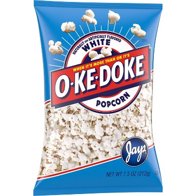 O-Ke-Doke Popcorn White Popcorn - 7.5oz