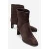 Nordy - Brown Suede Leather Boot (Women) brown suede 8 Forever & Always Shoes US - 2 of 4