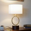 Aortzio 21"H Nordic Table Lamps,Bedside Lamp with Metal Body - 4 of 4