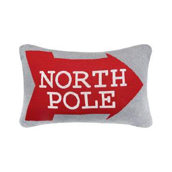 C&F Home North Pole 14" x 22" Knitted Throw Pillow