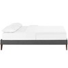 Modway Sharon Full Bed Frame - Fabric Upholstered Platform Bed with Squared Tapered Legs and Sturdy Wood Slats - 2 of 4
