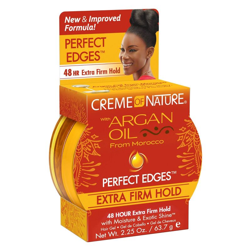 Creme of Nature Argan Oil Perfect Edges Extra Hold - 2.25oz, 3 of 12