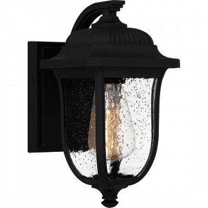 Quoizel Lighting Mulberry 1 - Light Sconce in  Matte Black - 1 of 4