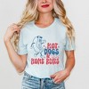 Simply Sage Market Women's Hot Dogs And Home Runs Short Sleeve Graphic Tee - 2 of 4